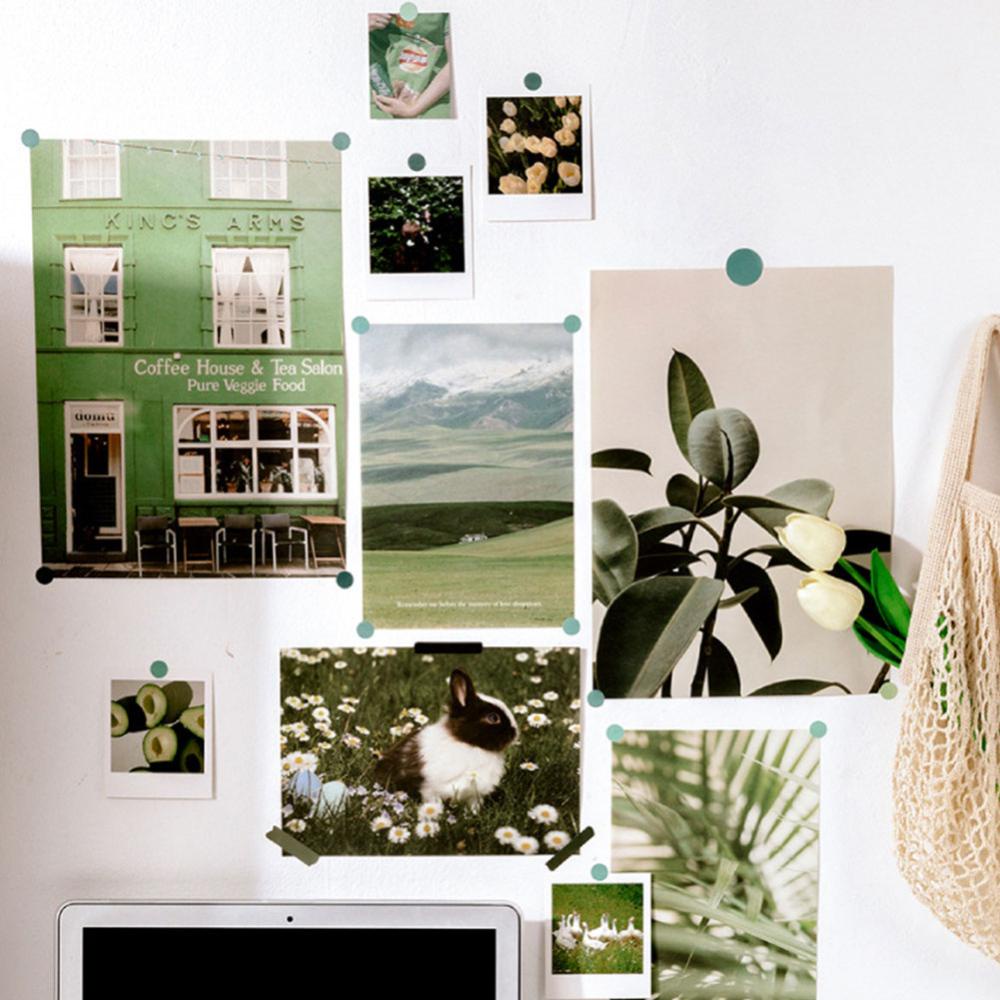 Timekey 64pcs / Pak Stiker Kertas / Selotip Washi Motif Kartun Lucu Untuk Dekorasi Scrapbook / Jurnal F6K7