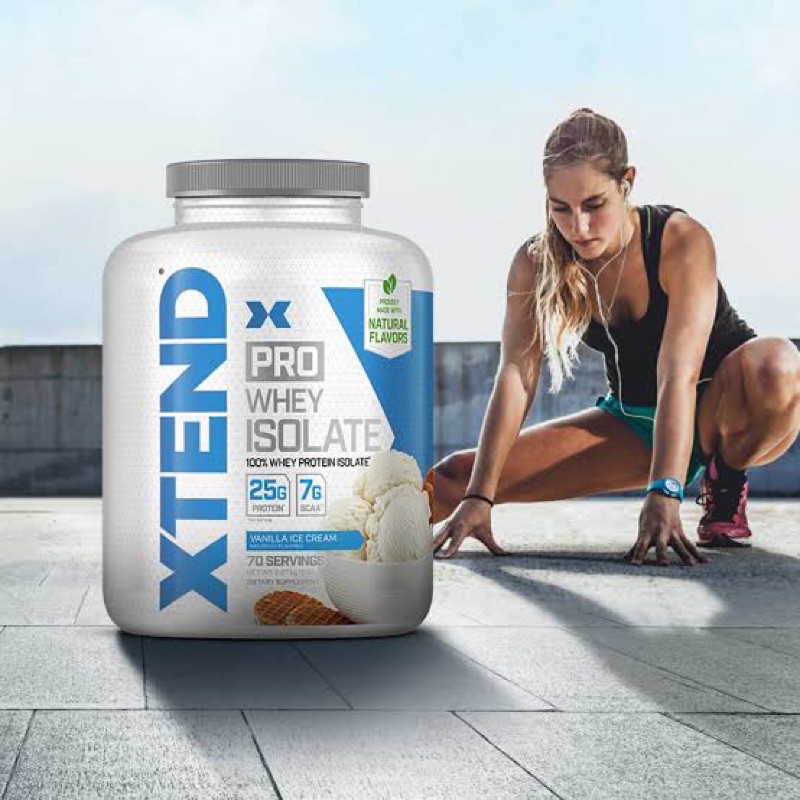 X TEND XTEND WHEY PROTEIN ISOLATE 5 LBS SUPLEMEN SUSU FITNES FITNESS TINGGI PROTEIN GYM KESEHATAN