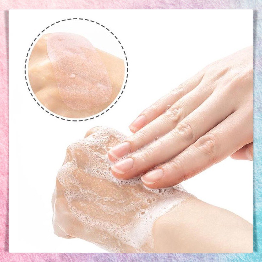 Sabun Cuci Tangan Kertas Mini Travel Disposable Paper Hand Soap | Sabun Tangan | Sabun Kertas