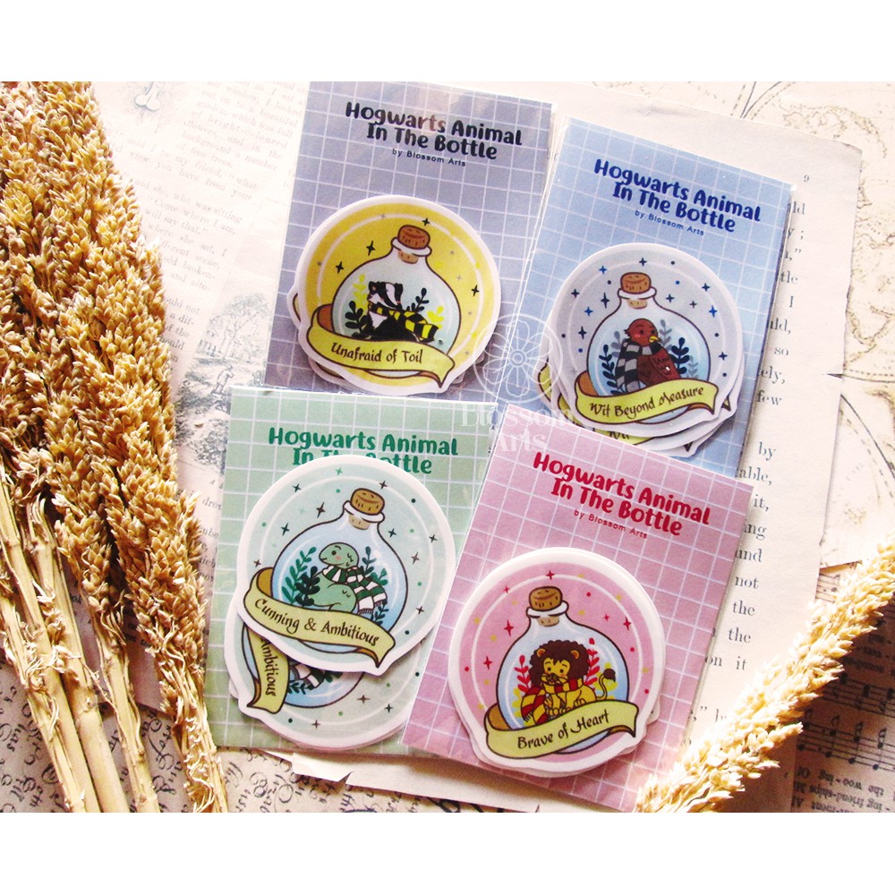 

Wizard Houses Bottle Cute Sticker