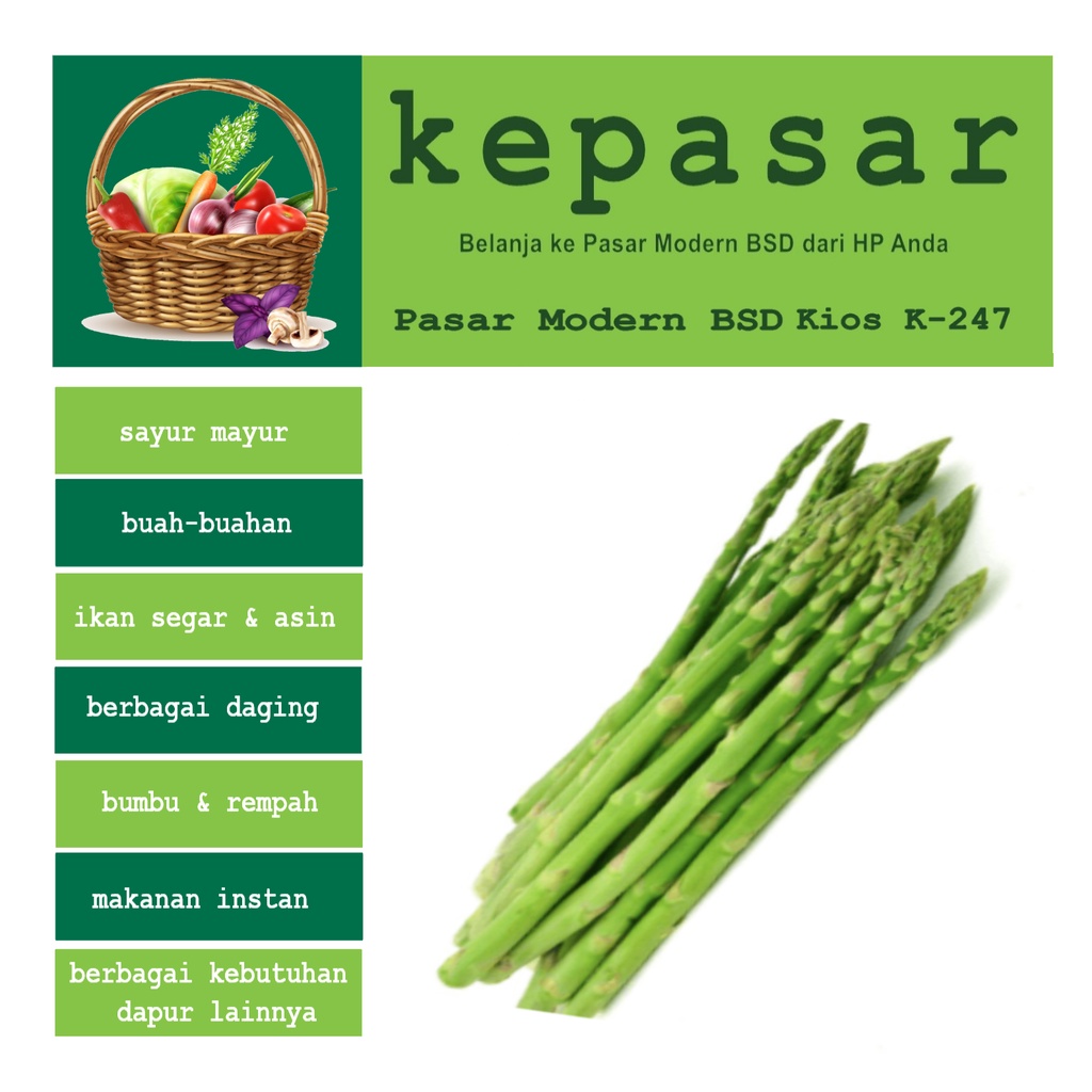 

Asparagus 1 pack