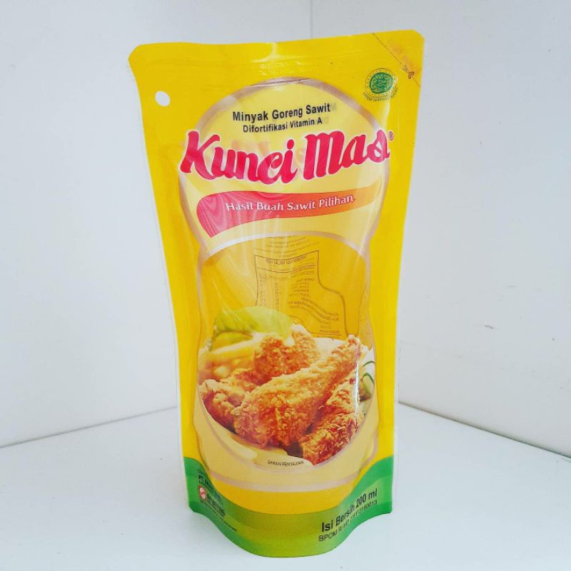 

Minyak Goreng Kunci Mas 200ml