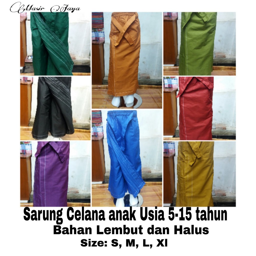 PROMO SARUNG CELANA ANAK USIA 5 - 15 TAHUN CELANA SARUNG ANAK