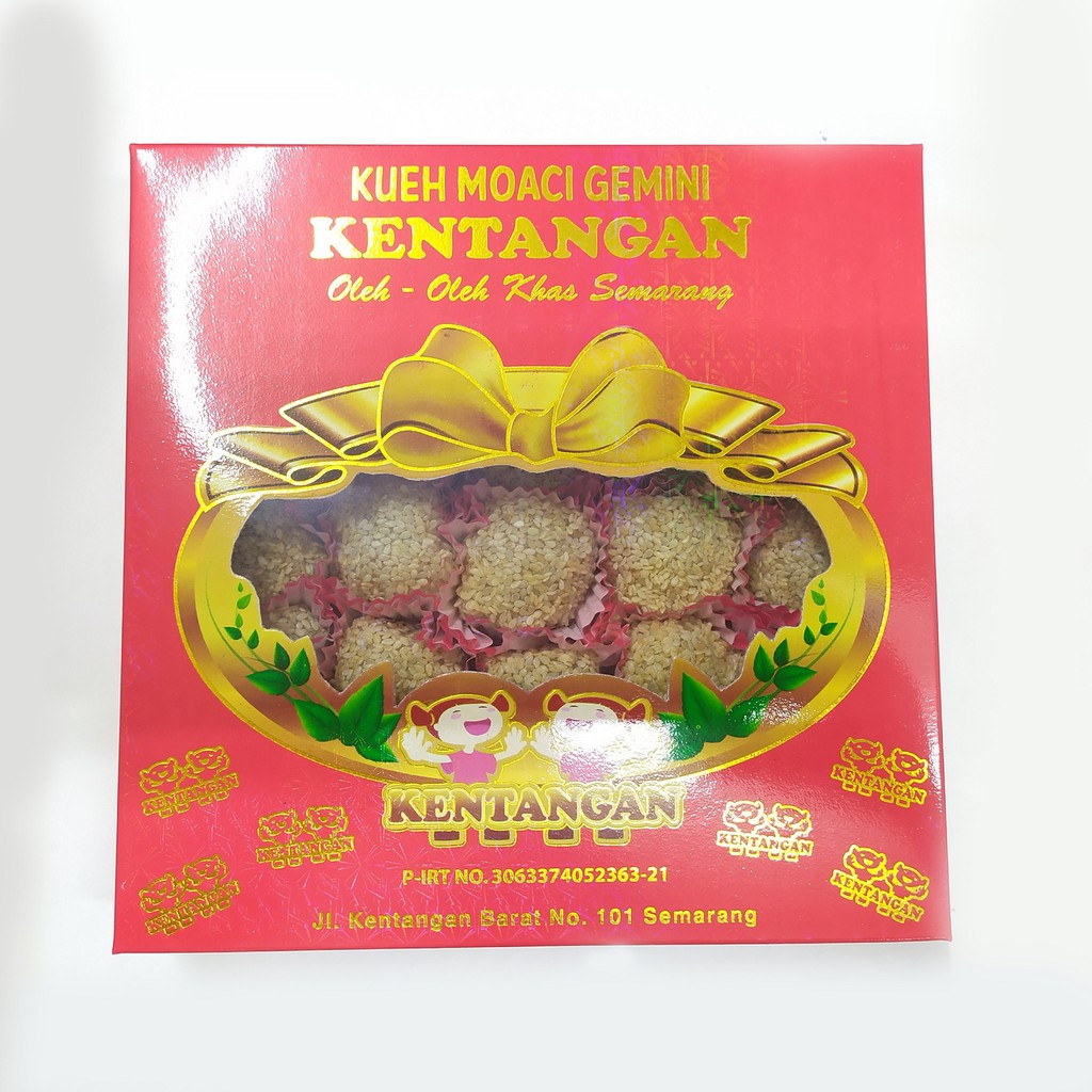 

Kue Mochi Moaci Gemini KENTANGAN Semarang - Kotak isi 25 biji Tabur WIJEN