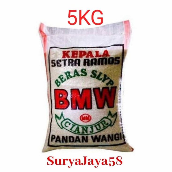 

Beras 5kg cap kembang | Beras Pulen 5kg cap BMW | Premium 5kg |MURAH SE SHOPEE | SuryaJaya58