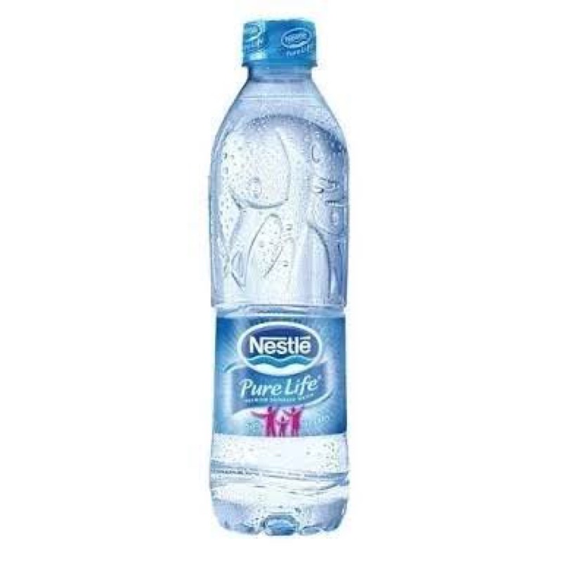 Air Minum Mineral Kemasan Nestle Pure Life Botol 600 ml isi 24 pcs 1 dus