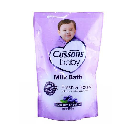 CUSSONS MILK BATH FRESH&amp;NOURISH 400ML REFFIL