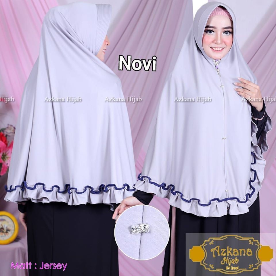 HIJAB INSTANT AJIBANA NOVI JUMBO TERMURAH GROSIR ORI FALS