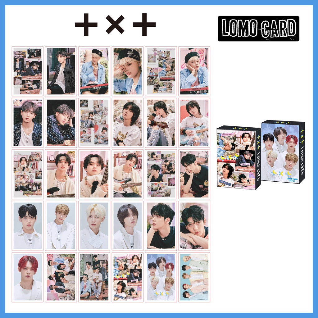 30pcs Kartu Foto Kpop TXT ENHYPEN LOMO TWICE Straykids