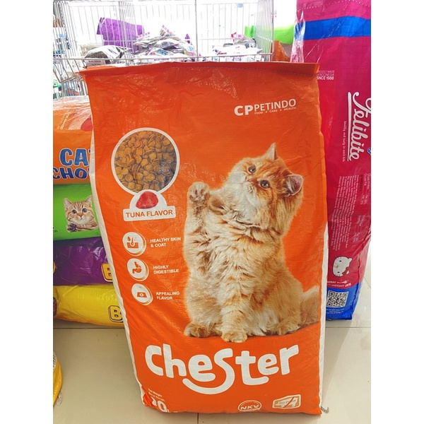 Chester Cat Food 20kg Rasa Tuna Makanan Kucing Grab Gojek