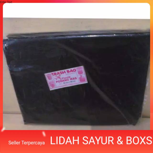 Kresek hitam Ecer besar kresek sampah 80 x 100 cm kantong sampah ecer trashbag