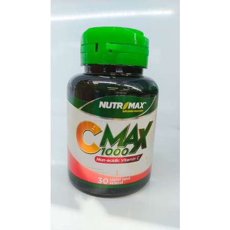 Nutrimax C Max 1000 mg isi 30 - Vitamin C 1000 mg aman di lambung