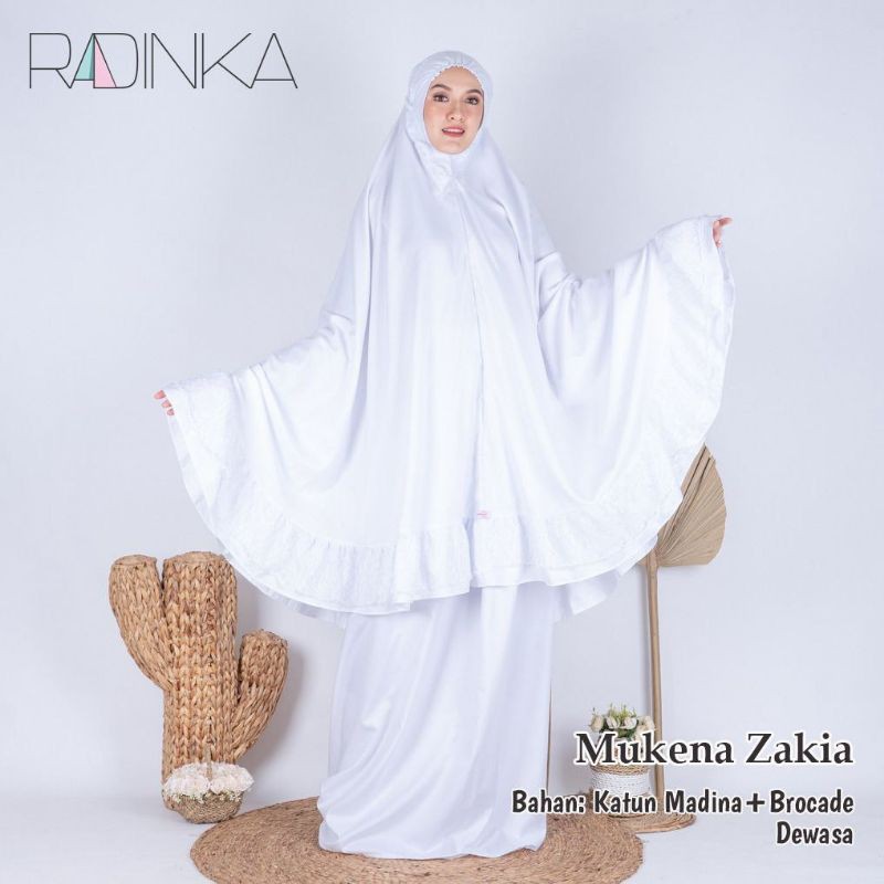 Mukena Adem Putih Couple Radinka