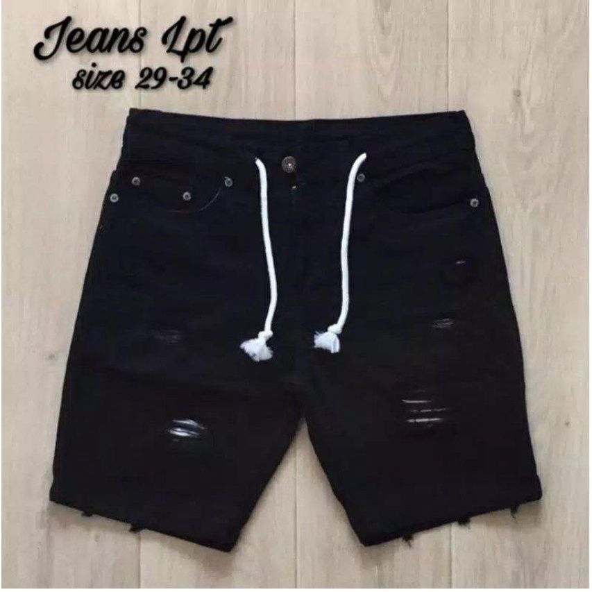 celana jeans pendek pria / celana pria / celana jeans / celana pendek / celana sobek / Jeans premium ripped
