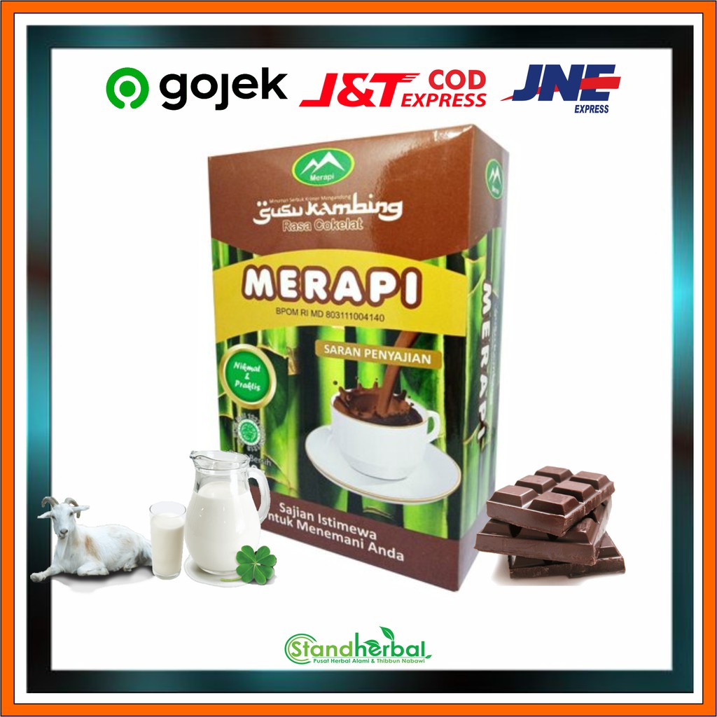 

susu kambing merapi rasa coklat