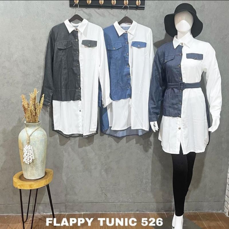 Jisa tunik, tunik jeans, tunik murah, tunik jeans jumbo, tunik jeans murah, jeans dress