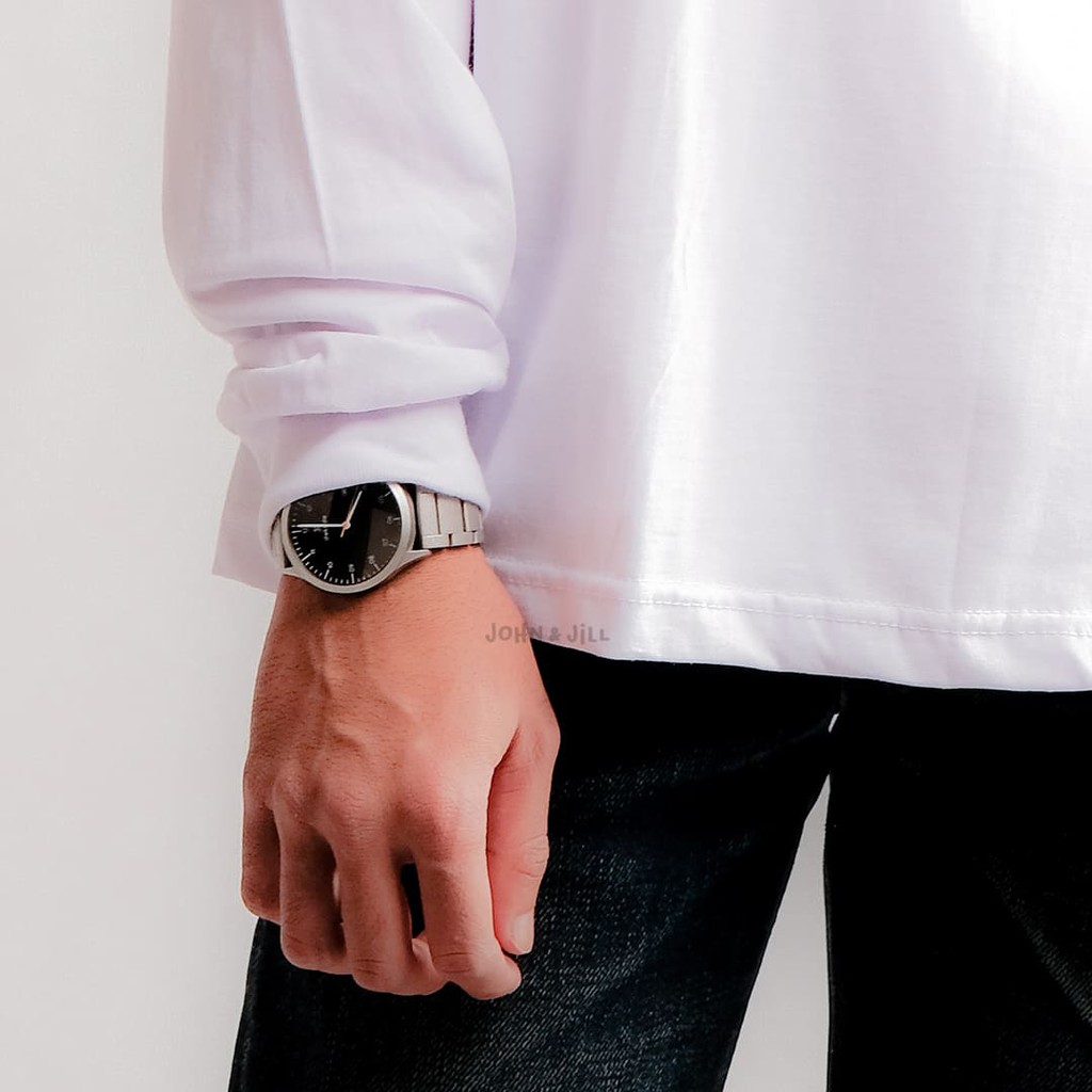 JOHNJILL - Kaos OVERSIZE Long Sleeve