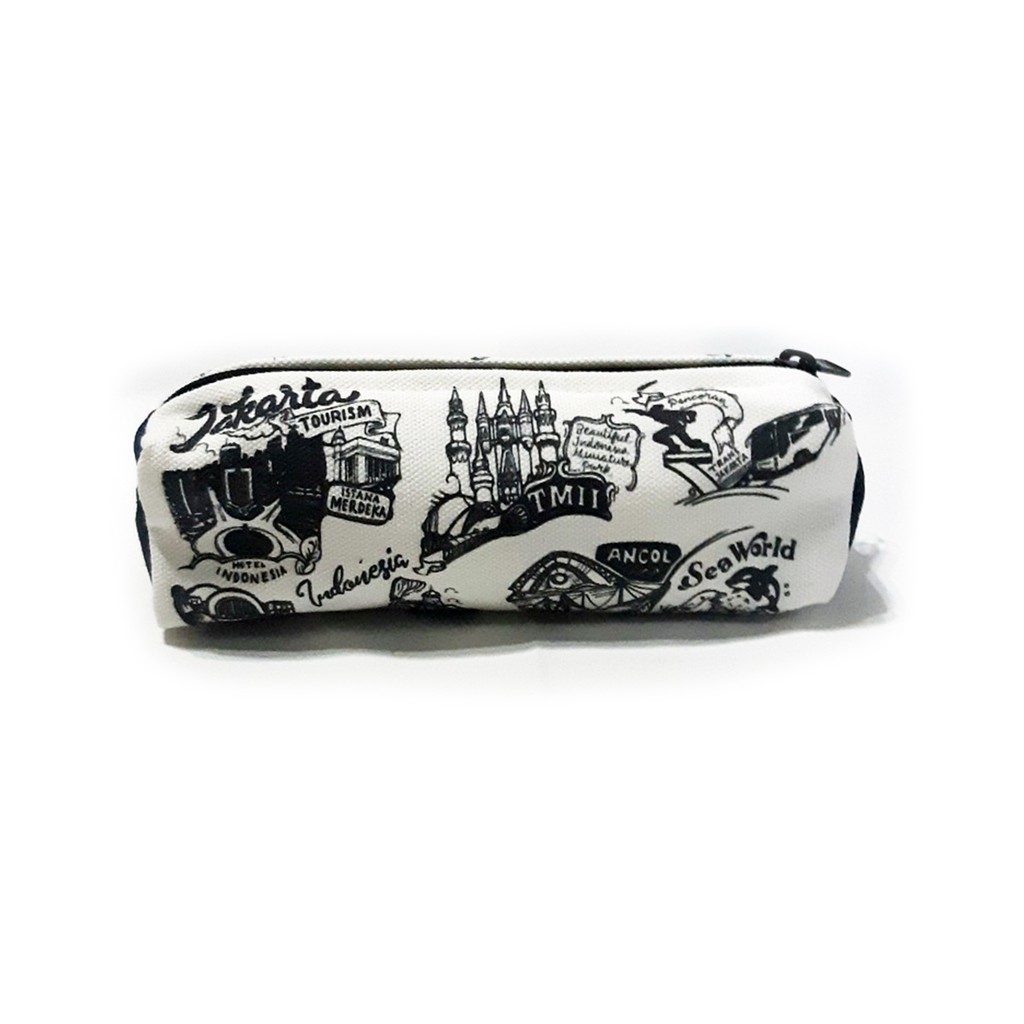 

TEMPAT PENSIL KANVAS OLEH OLEH SOUVENIR JAKARTA