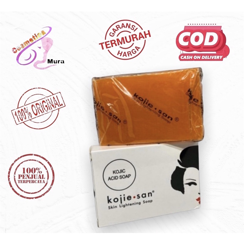 [ 135 gram / besar ] kojie san acid soap lightening // kojic san acid soap