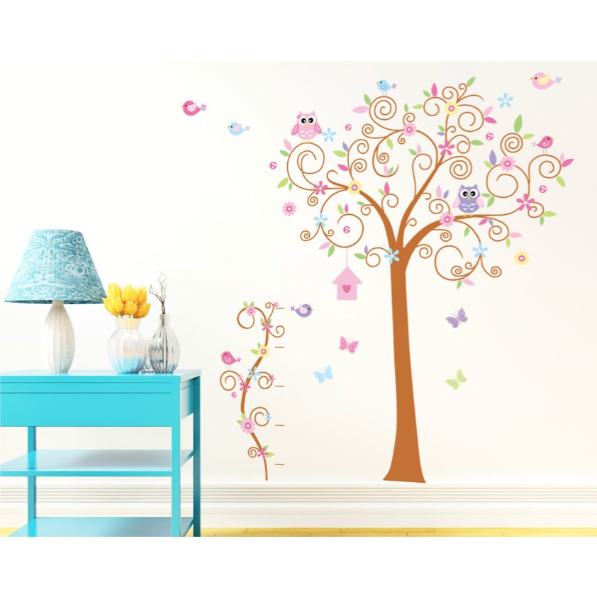 Dinding Stiker Transparan / Wall Sticker / (60x90cm x 2set) A02 TKM