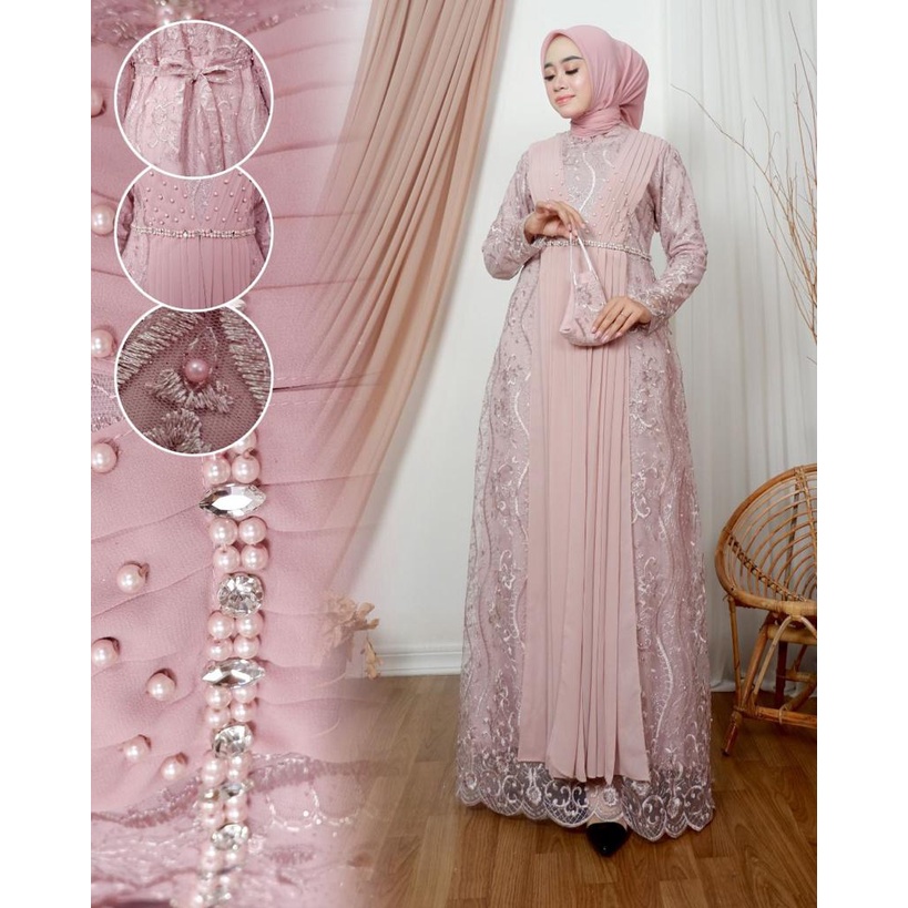 Gamis Verlita 9 / Outfit Gamis Pesta / Kebaya Modern