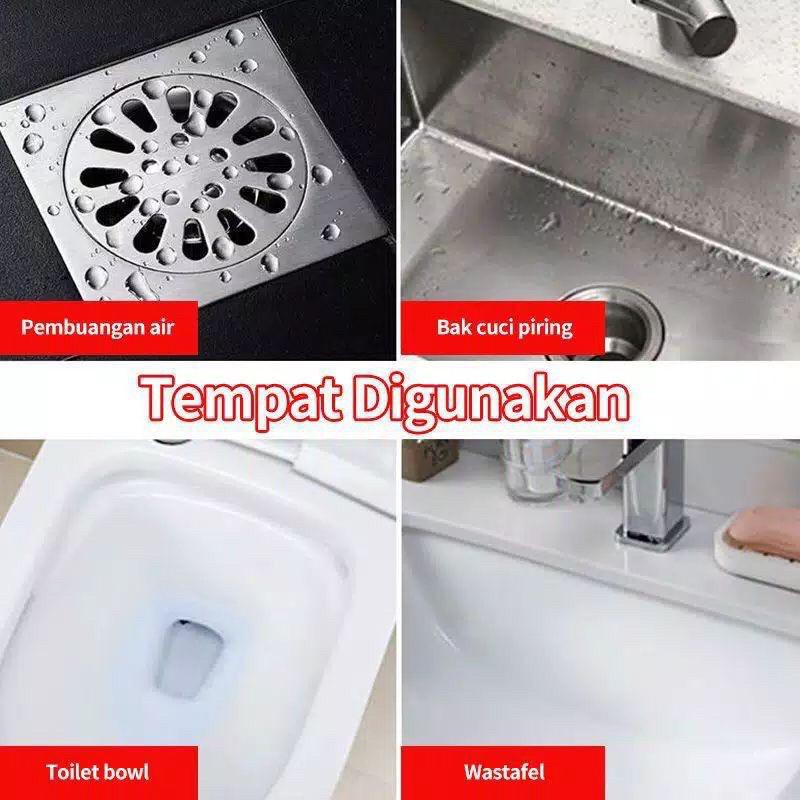 [JUALSEMU18]bubuk anti sumbat mampet / wc mampet melancarkan wc / pembersih saluran kloset B01