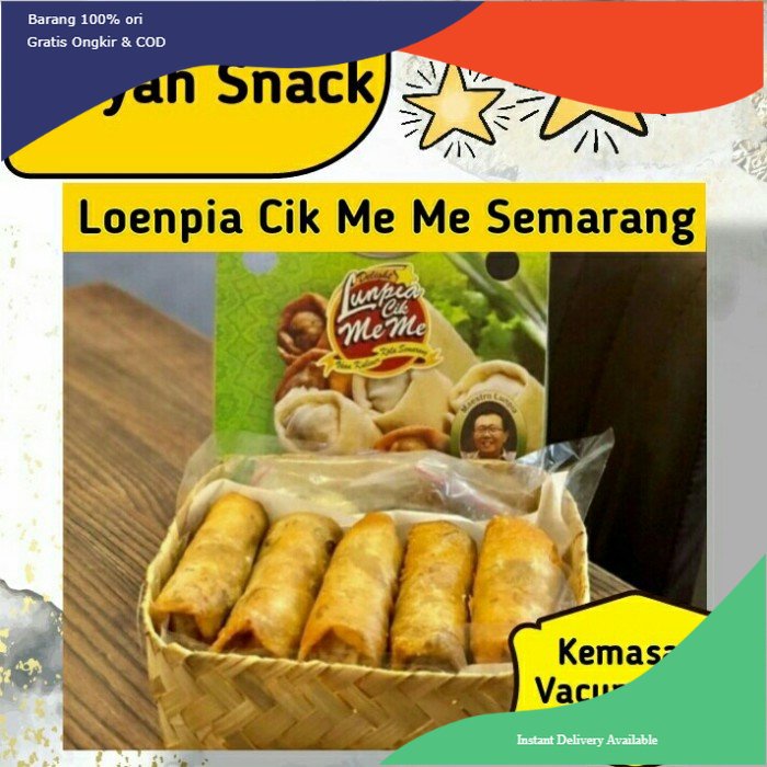 

Lunpia Cik Me Me| Lumpia Asli Oleh Oleh Khas Semarang - Plain - Plain