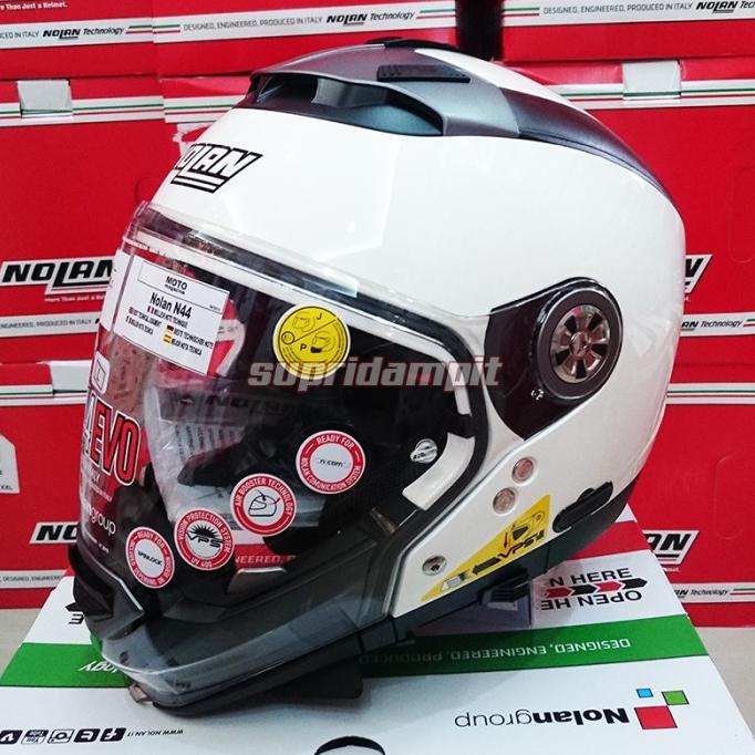 Jual HELM HALF FACE Helm Nolan N44 Evo Classic Model Konfigurasi Cocok