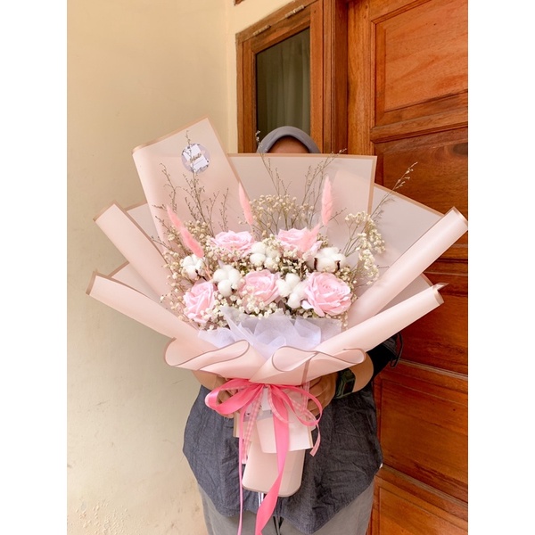 BUNGA PALSU- ARTIFICIAL MIX DRIED FLOWER TERMURAH JAKARTA