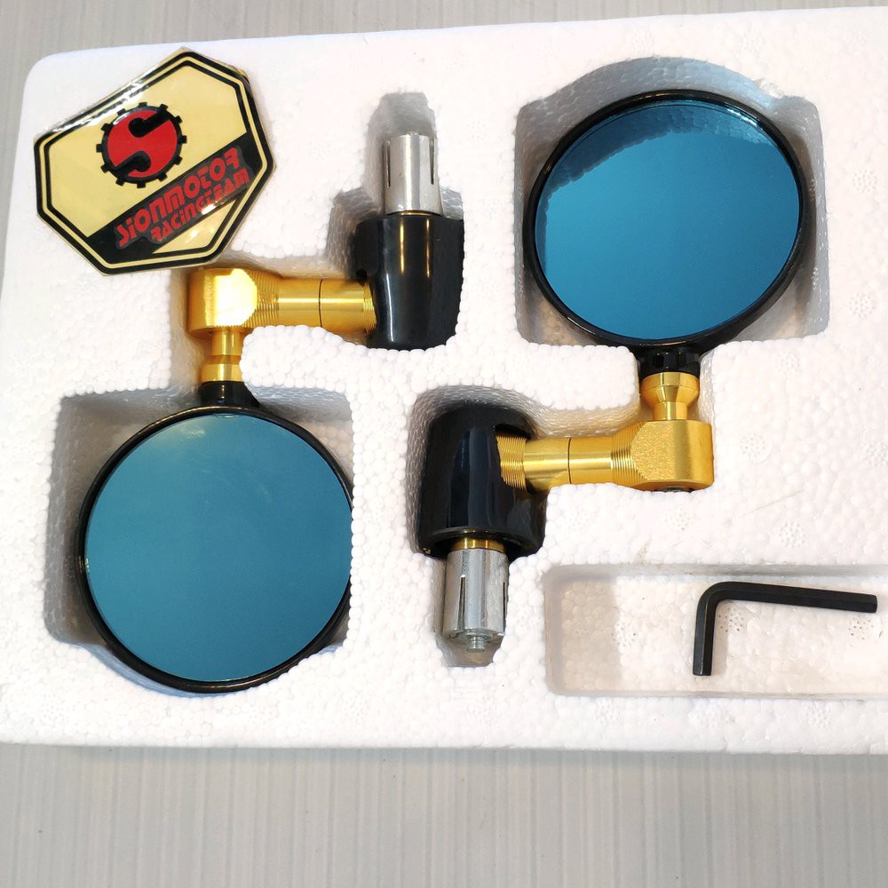 Spion Jalu Bulat Full CNC Gold ProMadebike