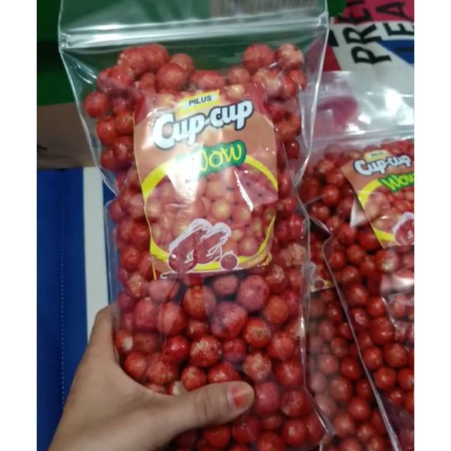 

Snack kiloan cup cup 250gram