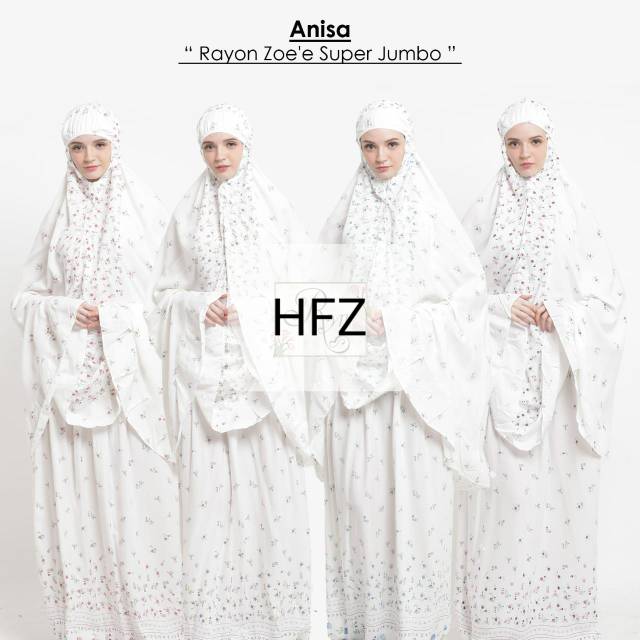 GROSIR MUKENA EKSKLUSIF - BAHAN RAYON ZOE ( DI ATAS RAYON PREMIUM )