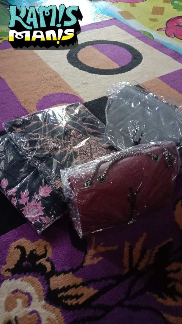 Bswart Batik Hrb026 Kenongo Hem Pendek Padi Pekalongan M L Xl Batik Pria Murah Modern Grosir