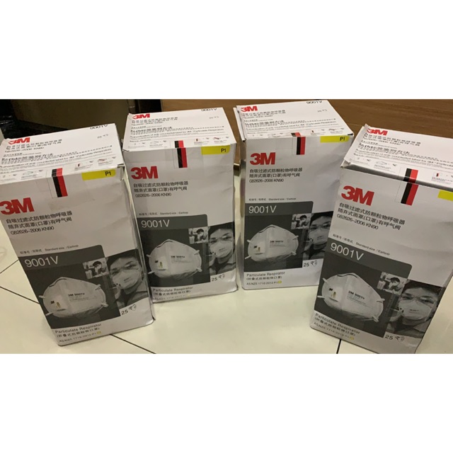 Masker Respirator 3M 9001V N90