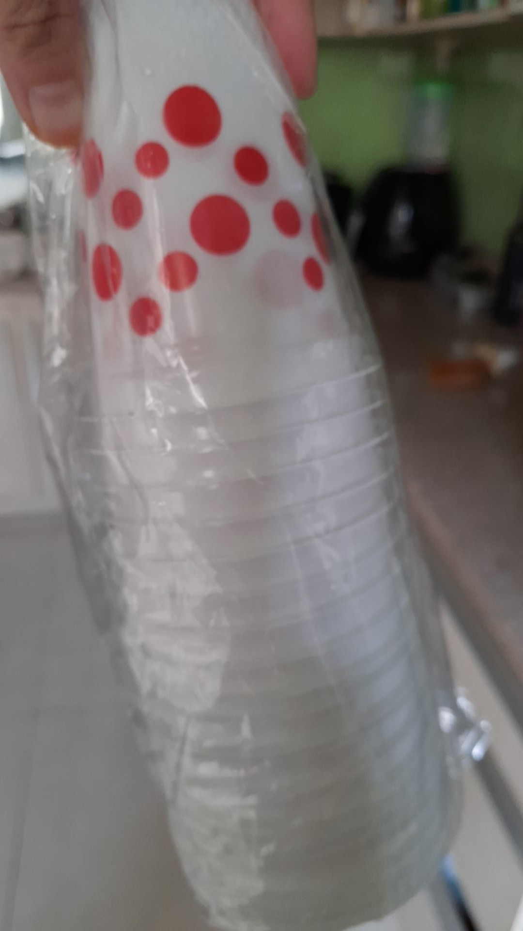 Gelas Plastik Polkadot ( 25 Pcs )