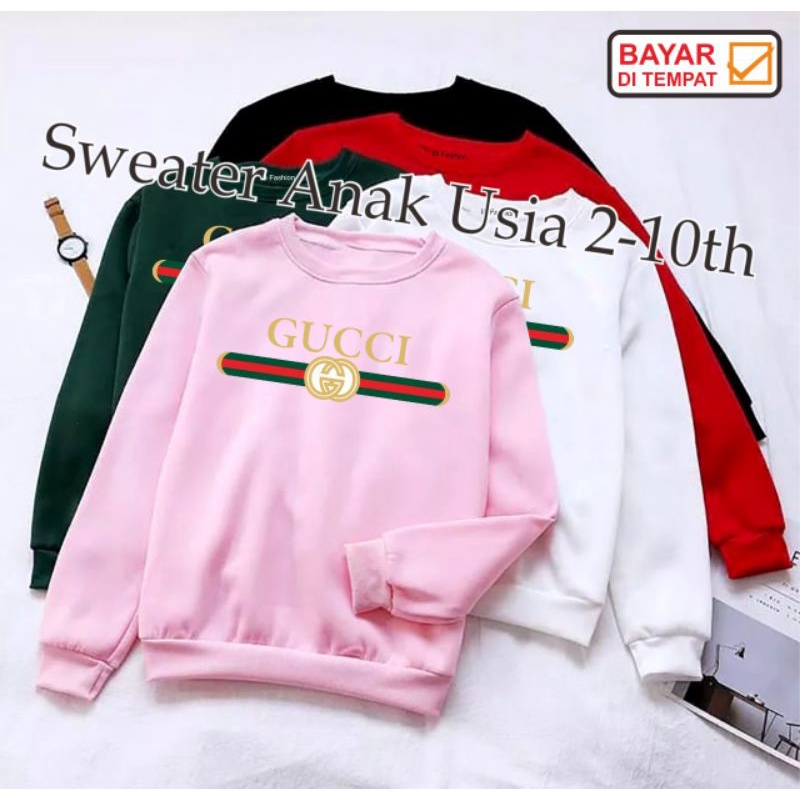 ((IB))SWEATER ANAK2 UNISEX/GU3CI DIGITAL SABLON