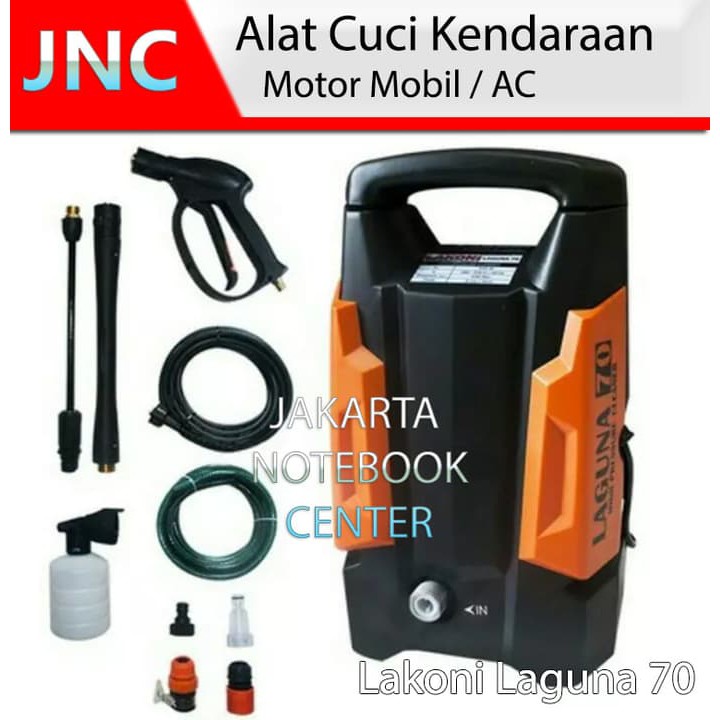 Promo Alat Mesin Cuci Steam Kendaraan Motor  Mobil Dan AC Lakoni Laguna 70 Limited