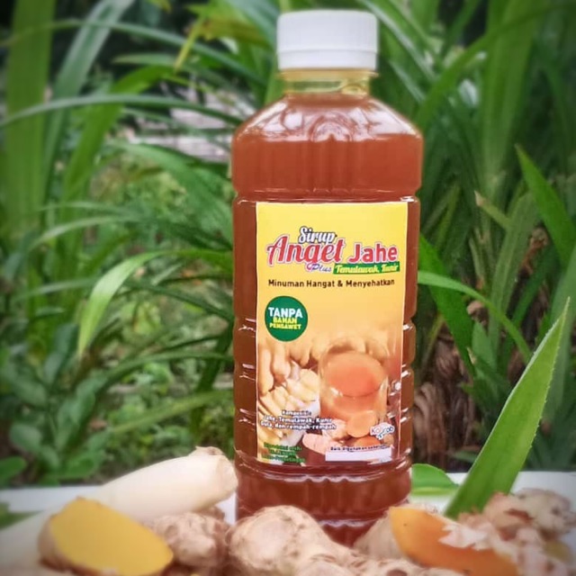 

Sirup Jahe plus Temulawak Kunir (500ml) Asli Alami Enak