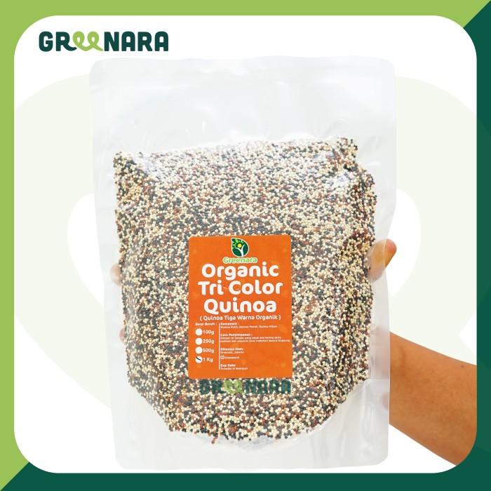 

Organic Tri Color Quinoa 1Kg tricolour quinoa 1000 gram Berkualitas