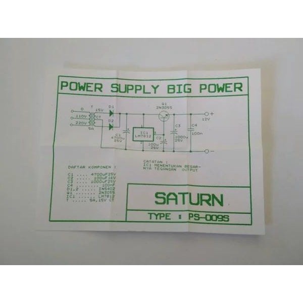 PCB Power Supply Big Power PS-009S