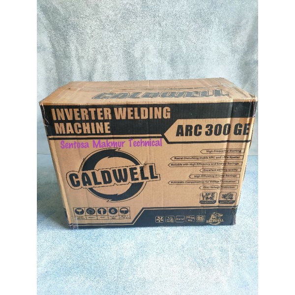 CALDWELL ARC 300 GE Inverter Trafo Las Welding Machine 300GE