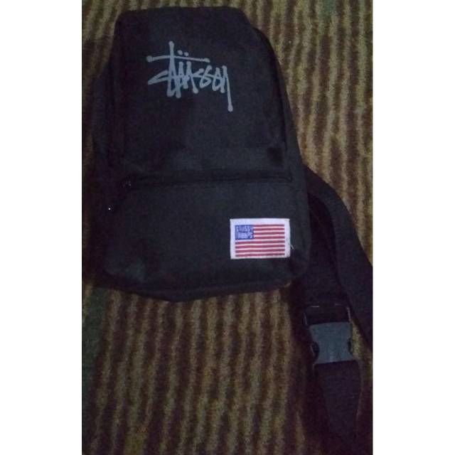 Slingbag shoulder bag stussy troops Japan magazine murah