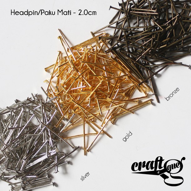 Headpin/Paku T (100pcs)