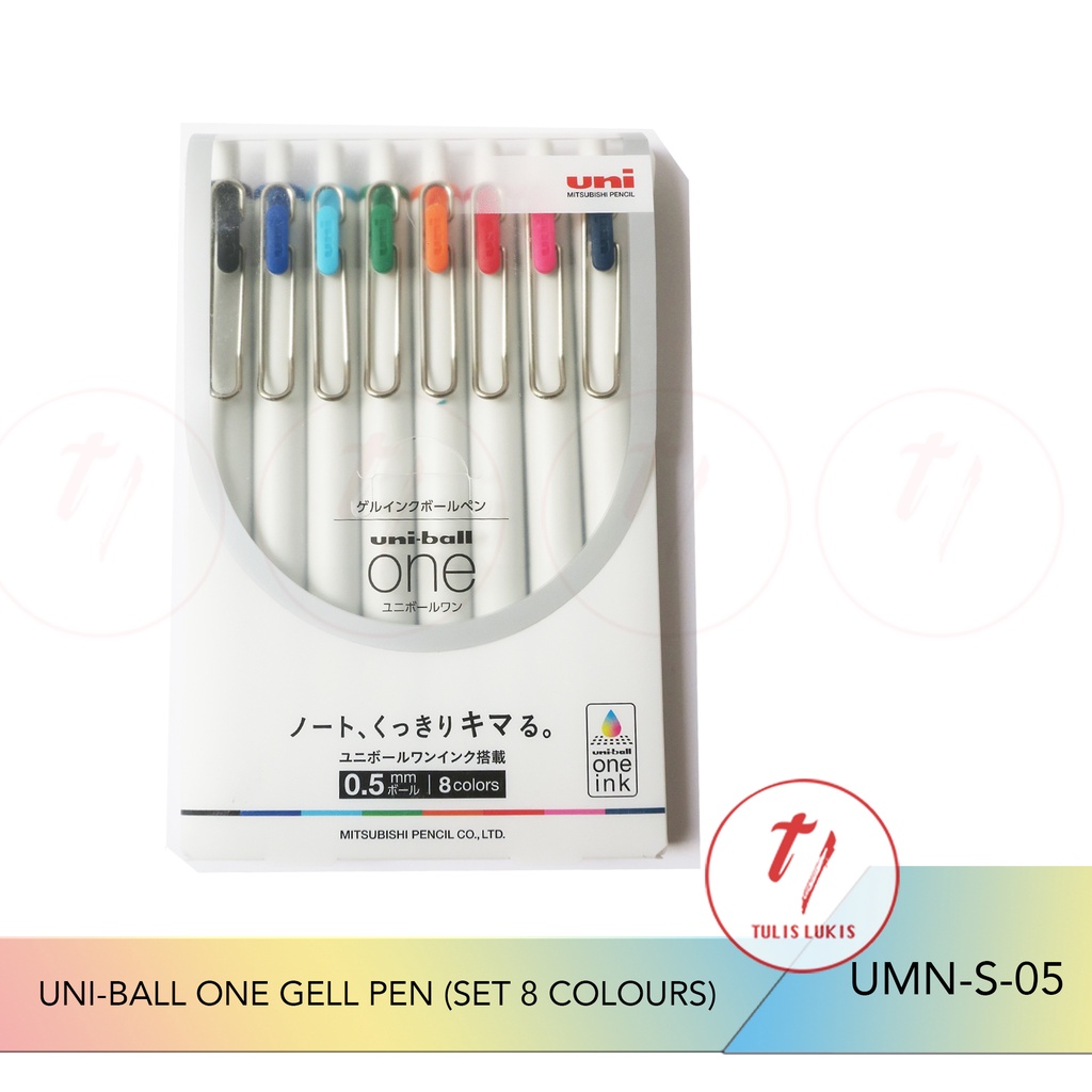 

UNI BALL ONE GEL PEN SET TIP 0.5 (UMN-S-05)