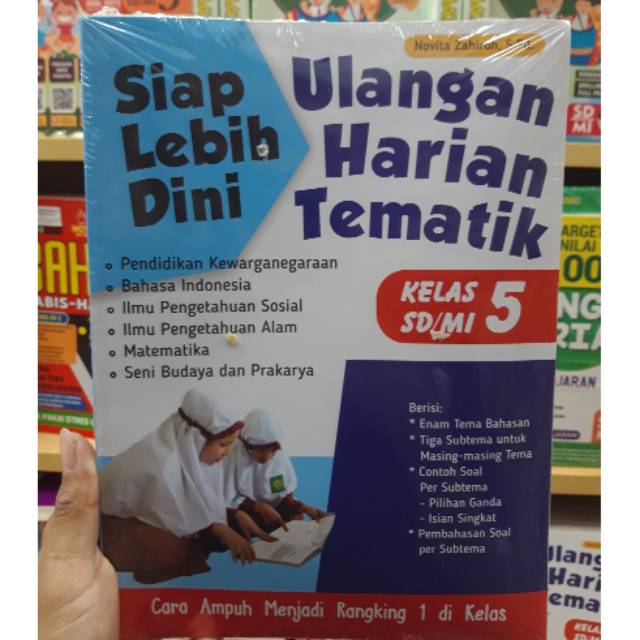 Buku Ulangan Harian Tematik Sd Mi Kelas 5 Shopee Indonesia