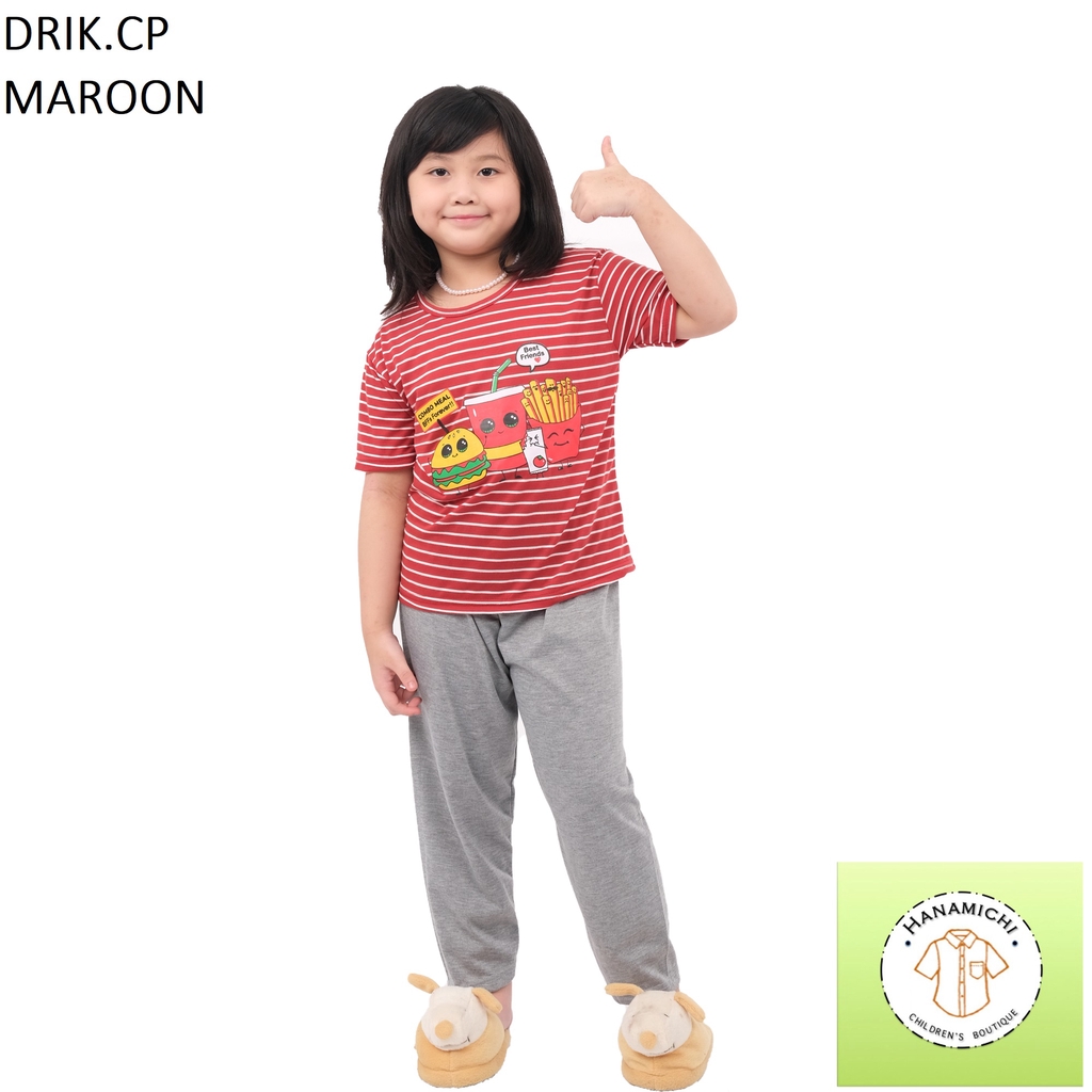 Hanamichi DRIK.CP Baju Tidur Anak Lengan Pendek