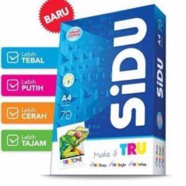 

Kertas HVS Sinar Dunia A4 70 gram KHUSUS GOSEND/GRAB