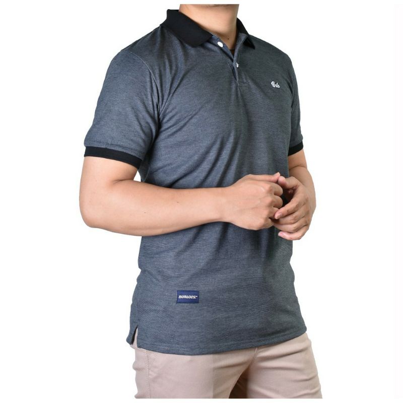 kaos kerah Burlois original polo Burlois // katun gerimis