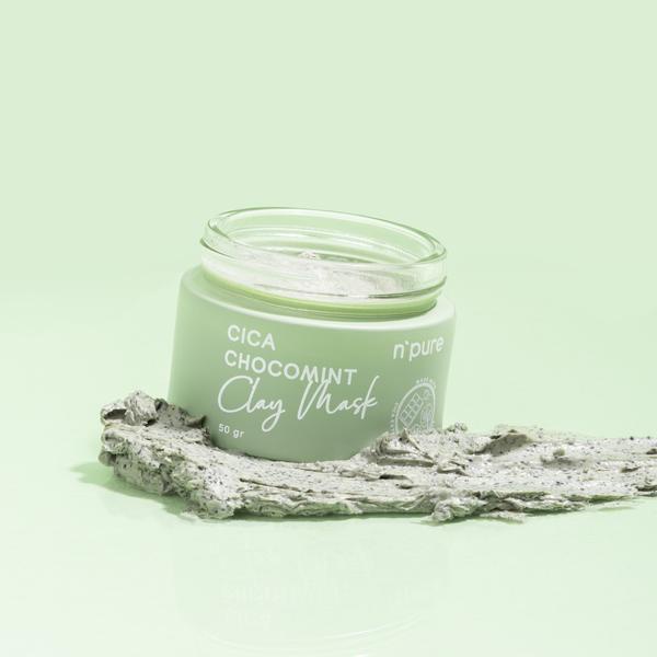 N'PURE Clay Mask Centella Asiatica Chocomint