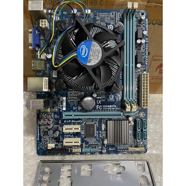 Motherboard H61 Gigabyte Asus Processor Core i5 3470 Fan Ram 4GB